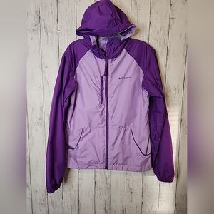 Columbia Girls Two-Tone Purple Ski Jacket Size 18/20